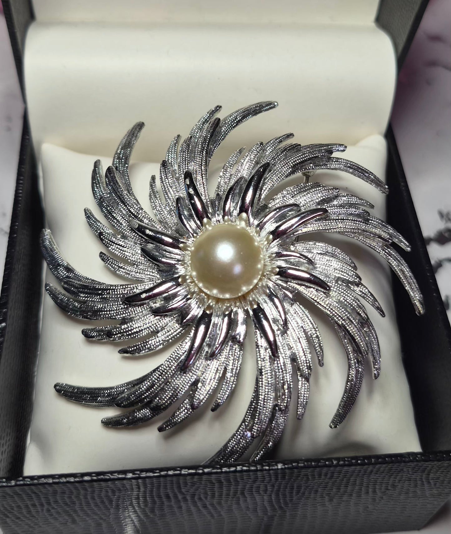 Vintage 1960's Sarah Coventry "Pinwheel" Brooch
